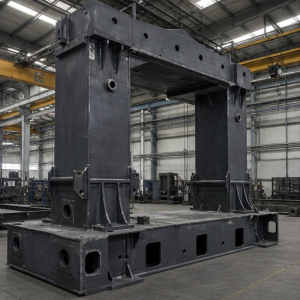 large welded press frame