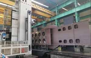 Large CNC machining after welding fabrication to make sure high preision, near Shanghai Port