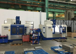 Medim size CNC machine tools in Openex manufacturing premise near Shanghai