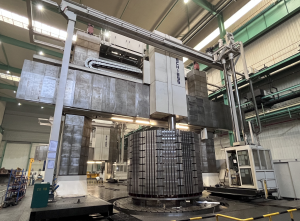 Large CNC machining center in Openex manufacturing premise near Shanghai Port