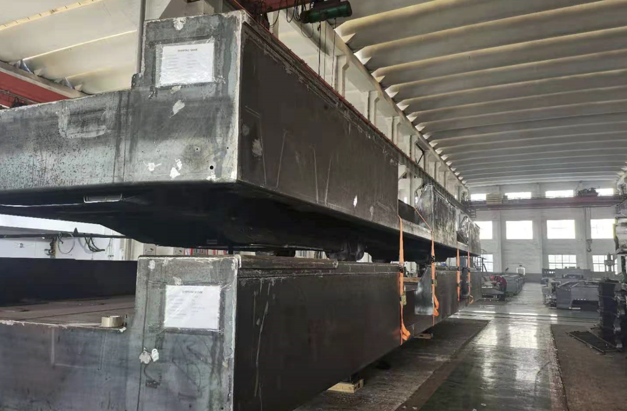  AGV steel chassis fabrication finished