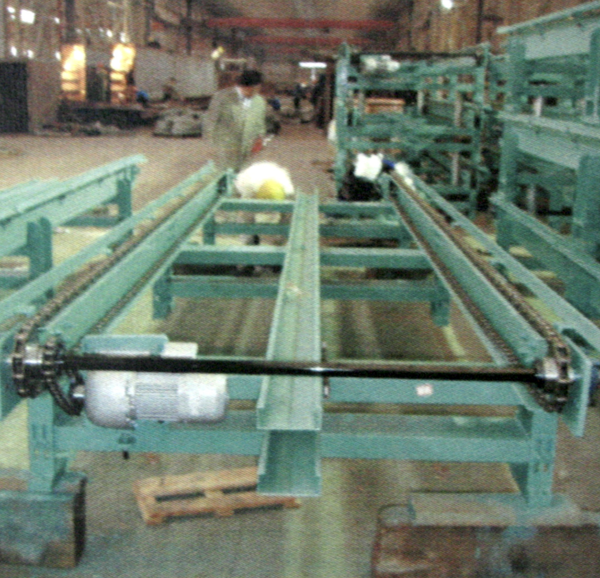 Photo#2:Chain conveyor customized to the order from certain Japan car maker, including assembling and testing