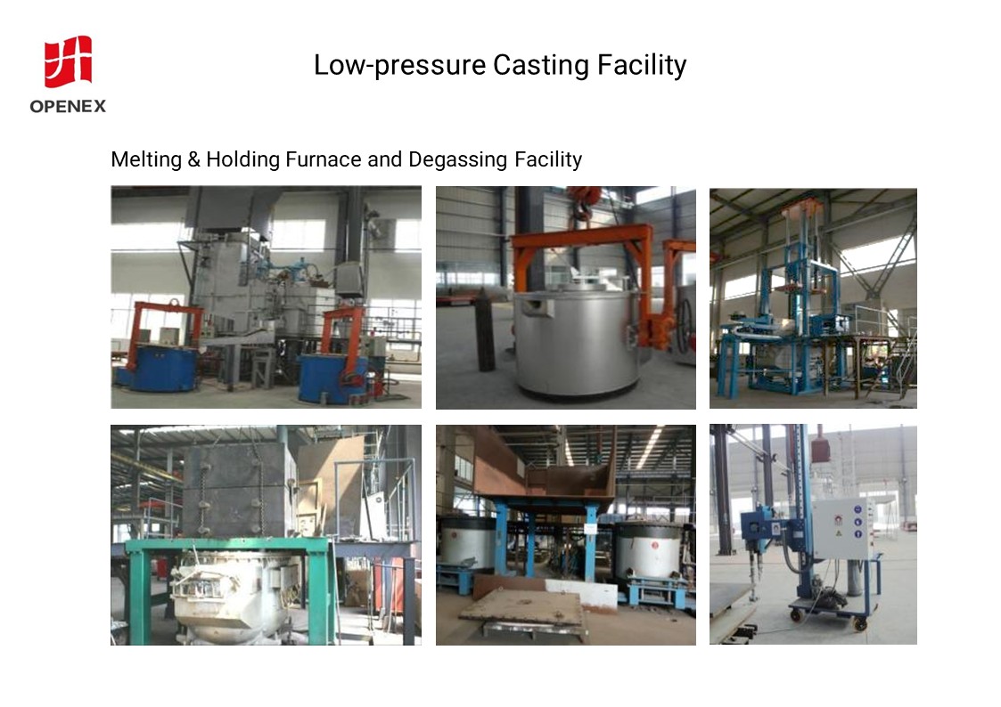 low pressure casting facility