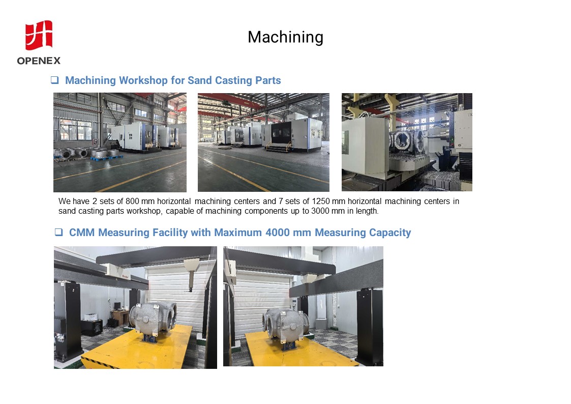 machining for sand casting parts