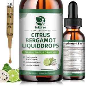 Lukaree Citrus Bergamot + Soursop Liquid Drops