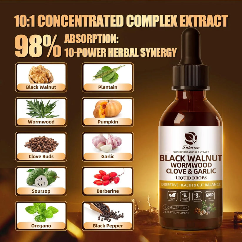 Lukaree complementary ingredients black pepper ginger clove for enhanced absorption