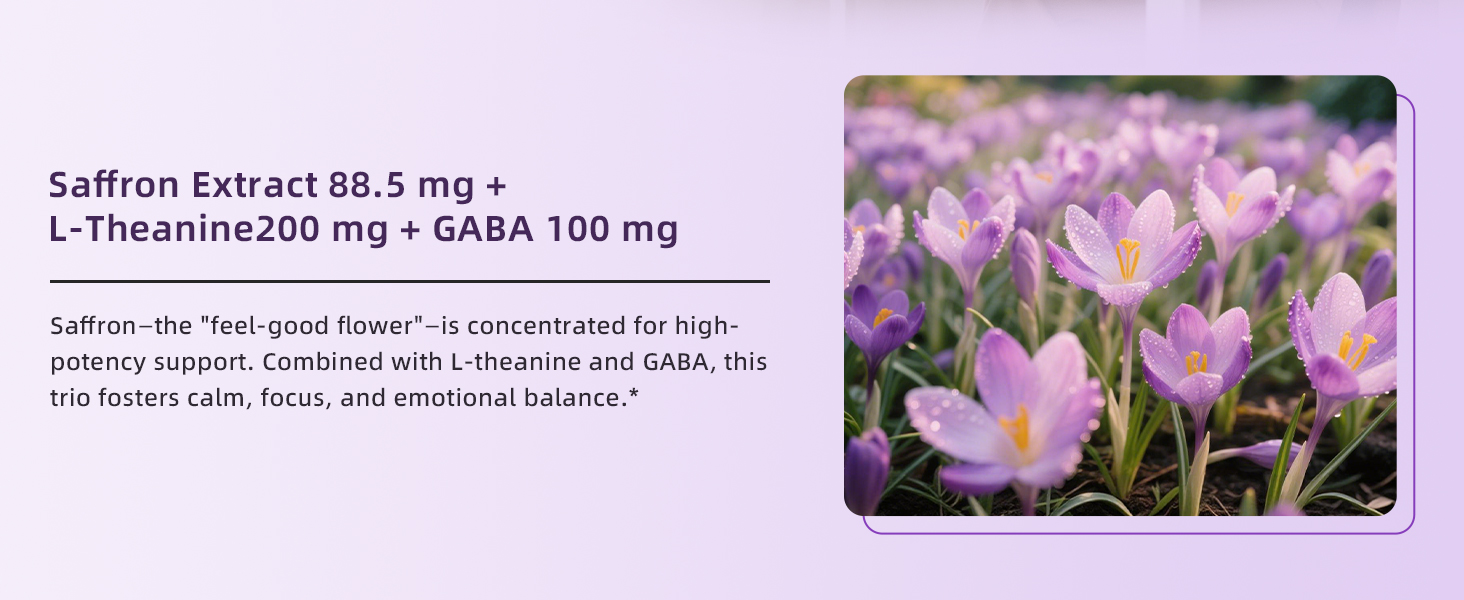 Lukaree 10-in-1 Saffron Gummies – Mood, Focus & Eye Support