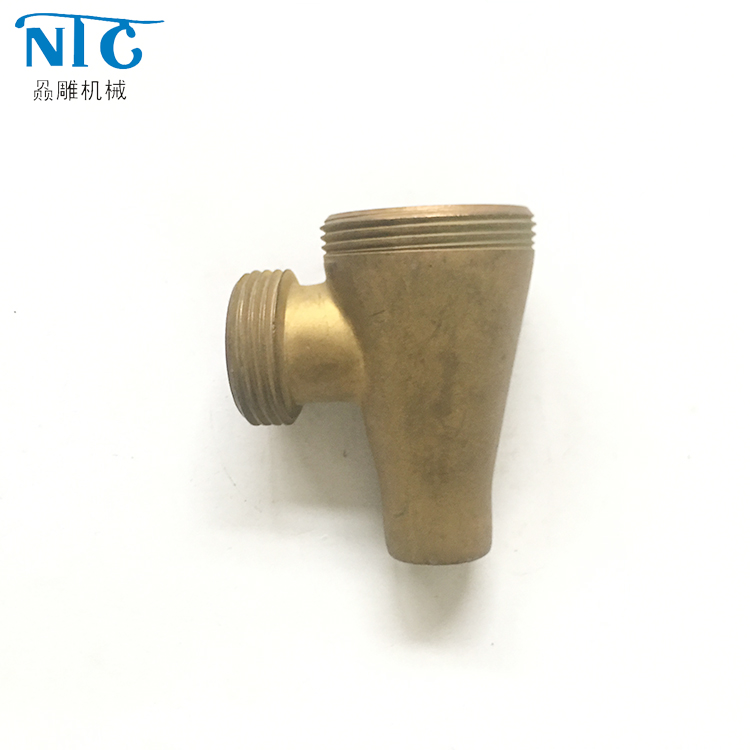 Brass Angled Valve Connector Body