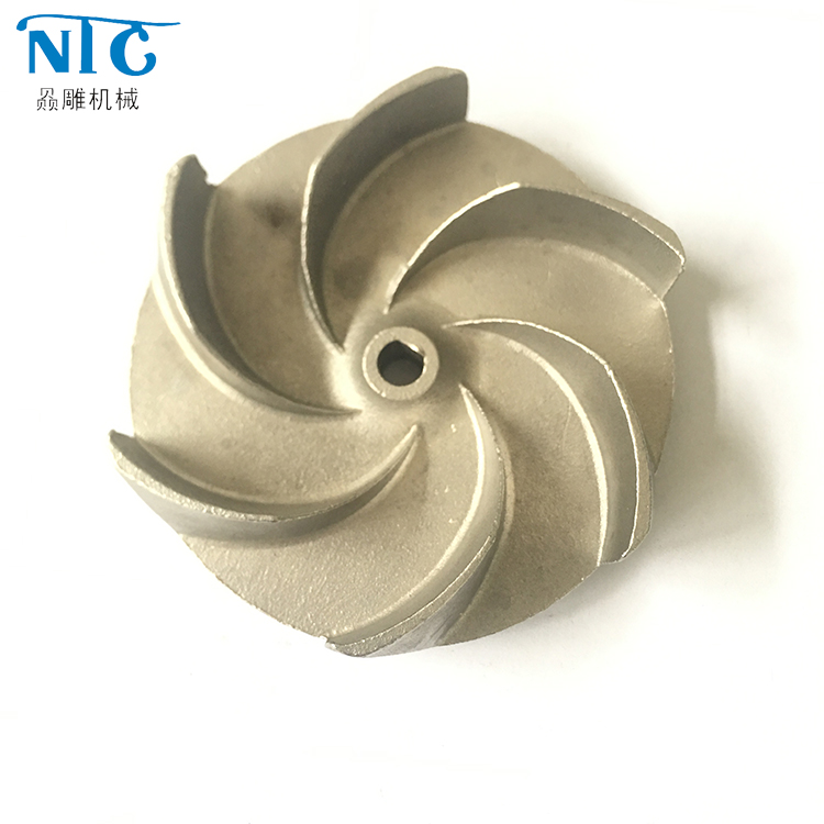 Precision Investment Cast Centrifugal Pump Impeller