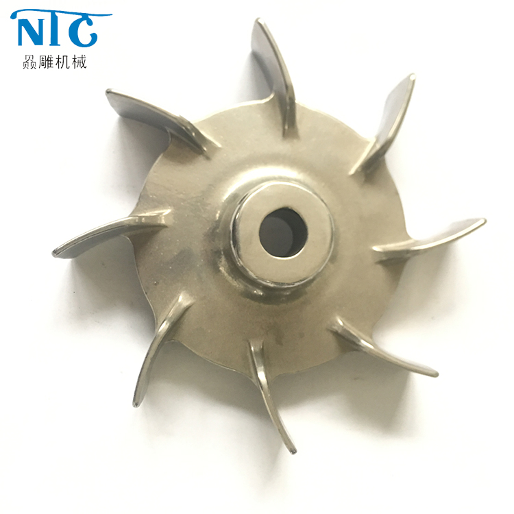 Precision Cast Open Pump Impeller