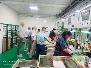 European Customers Visiting NTC Wax Injection Workshop for Precision Casting
