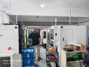 Overseas Client Visiting & Inspecting NTC CNC Precision Machining Workshop