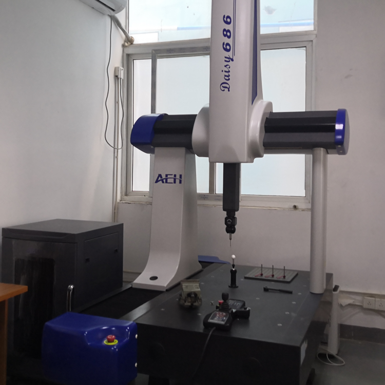 CMM Dimensional Inspection of Precision Cast Parts CMM dimensional inspection of a precision cast housing at NTC