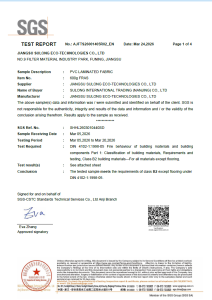 SGS Test Report