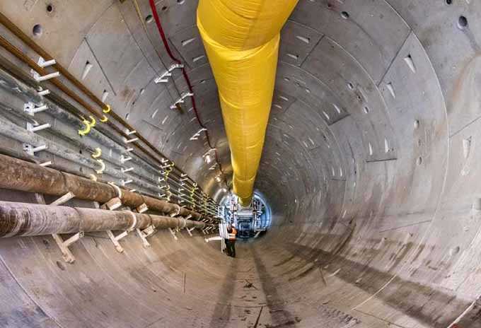 SULONG ventilation duct supplied to the Melbourne Metro Rail Project
