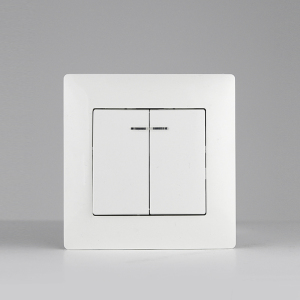 2 gang 2 way switch with Led indicator