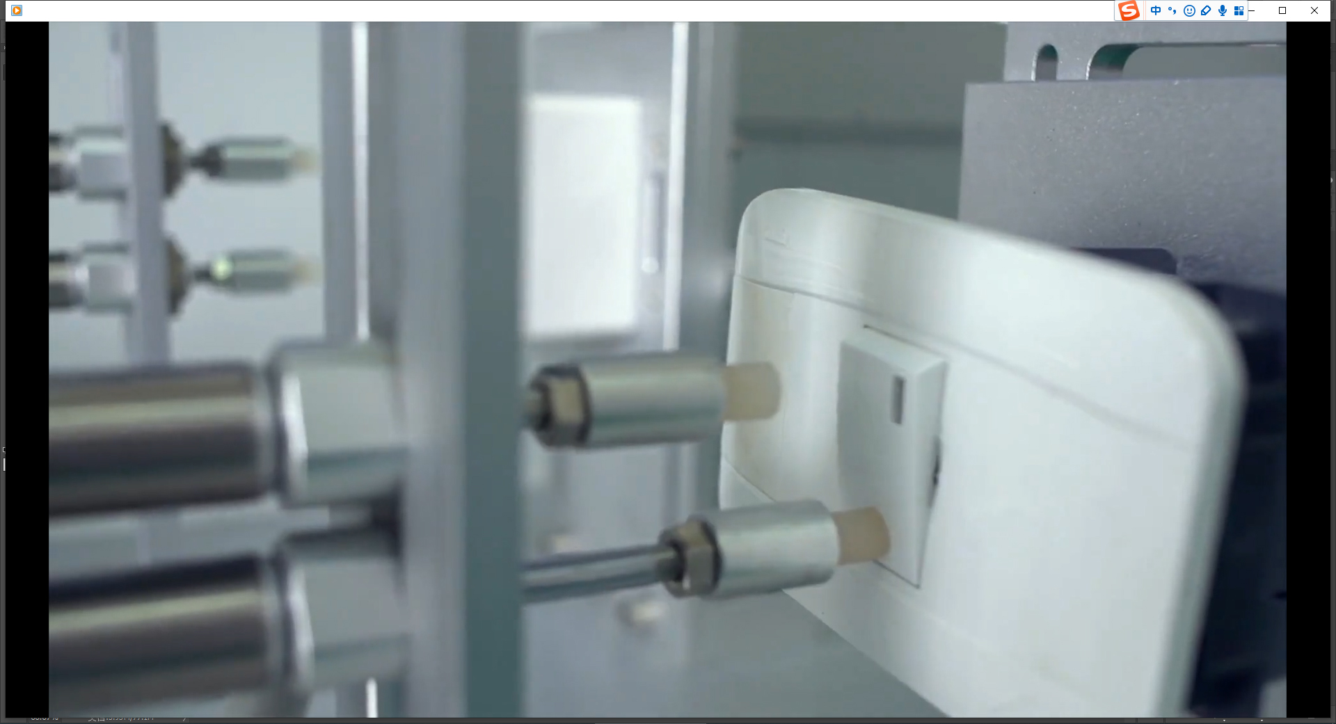 Wall switch contact and terminal assembly inspected for copper thickness, contact pressure and silver layer thickness