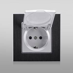 1 gang push switch with bell sign with Led indicator