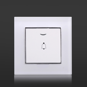 1 gang push bell  switch with Led indicator