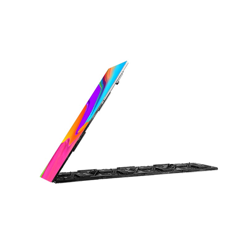 Magic Plus P3.9 180° foldable LED panel close-up