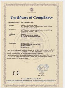 Certificate of Compliance