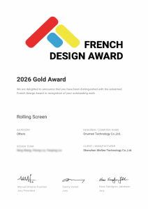 French Design Award 2026 Gold Award