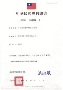 Taiwan Patent - Freely-Foldable Flexible LED Screen