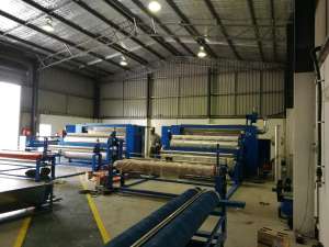 Flame laminating machine
