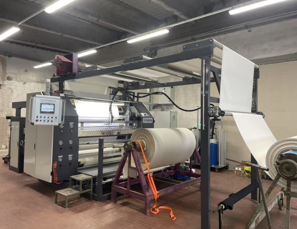 hot melt coating and laminating machine<p class=