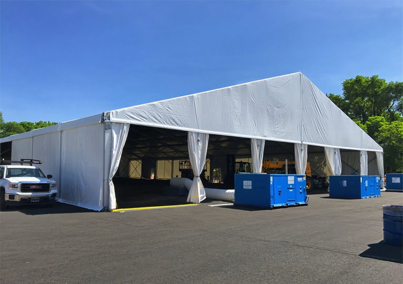 Warehouse Tent<p class=