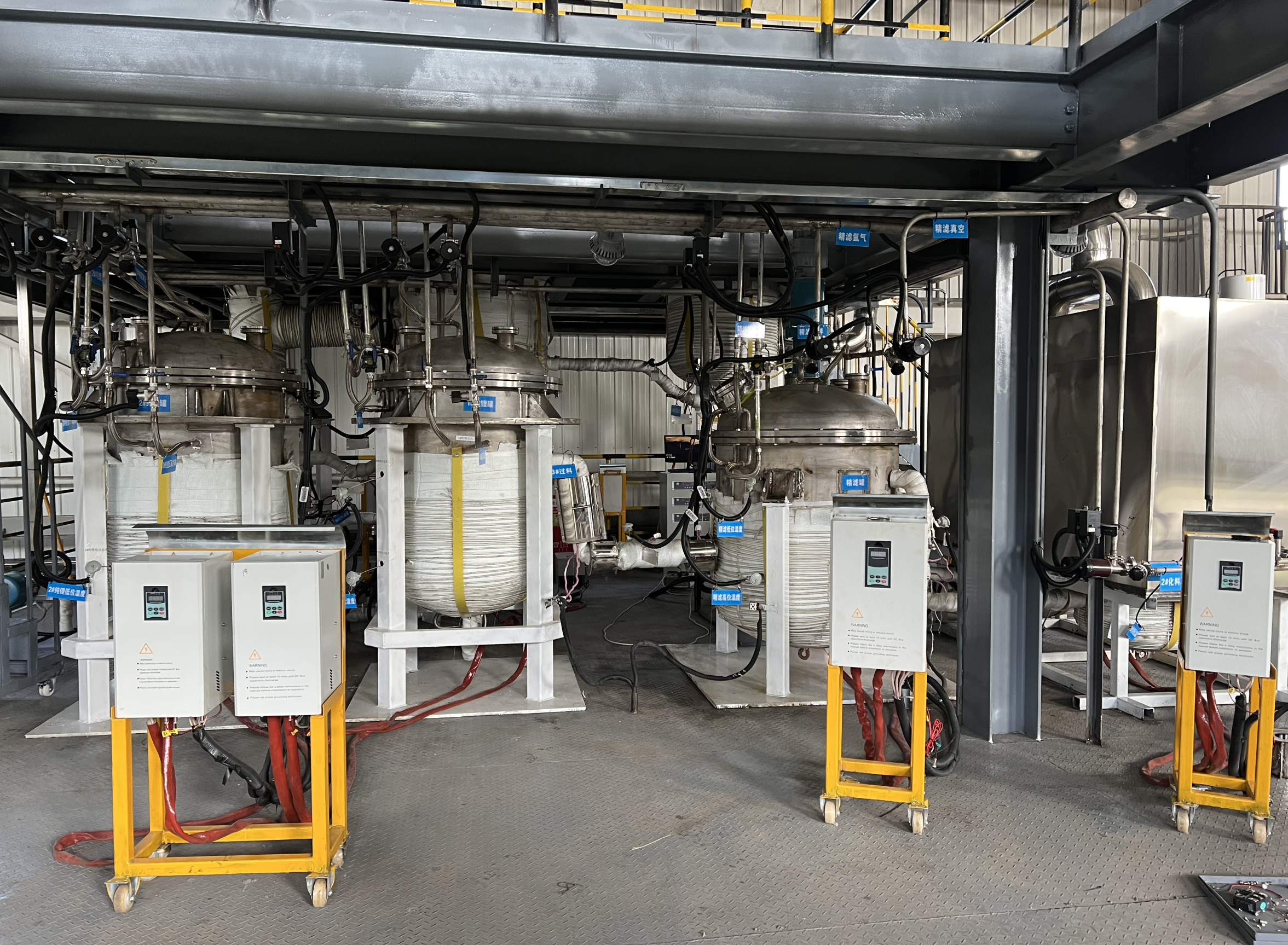 Industrial induction heater application in factory environment