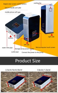 Instant Induction water heater