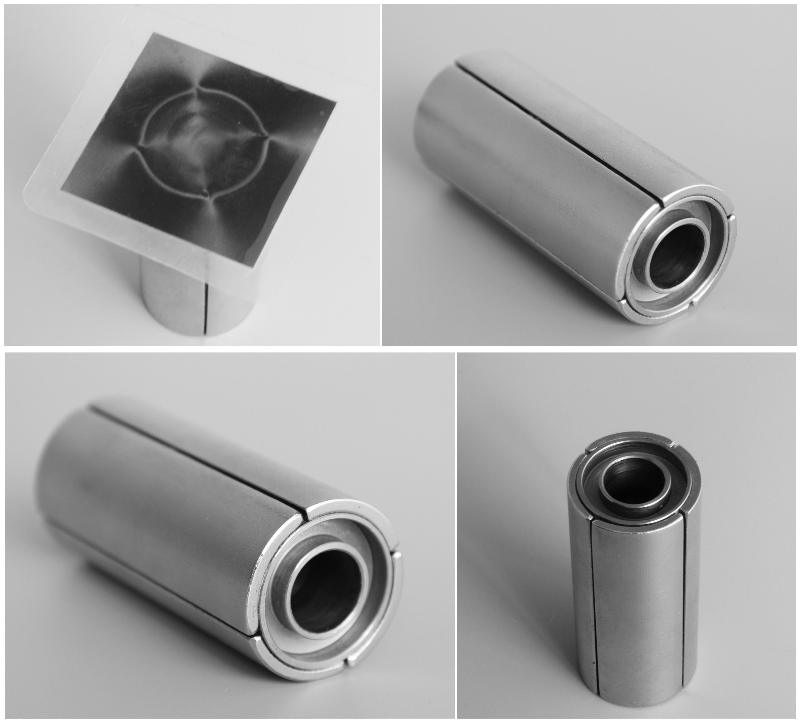 Permanent magnet rotor assemblies for servo motors
