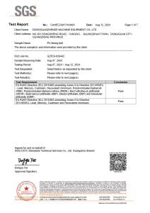 Product Test Report