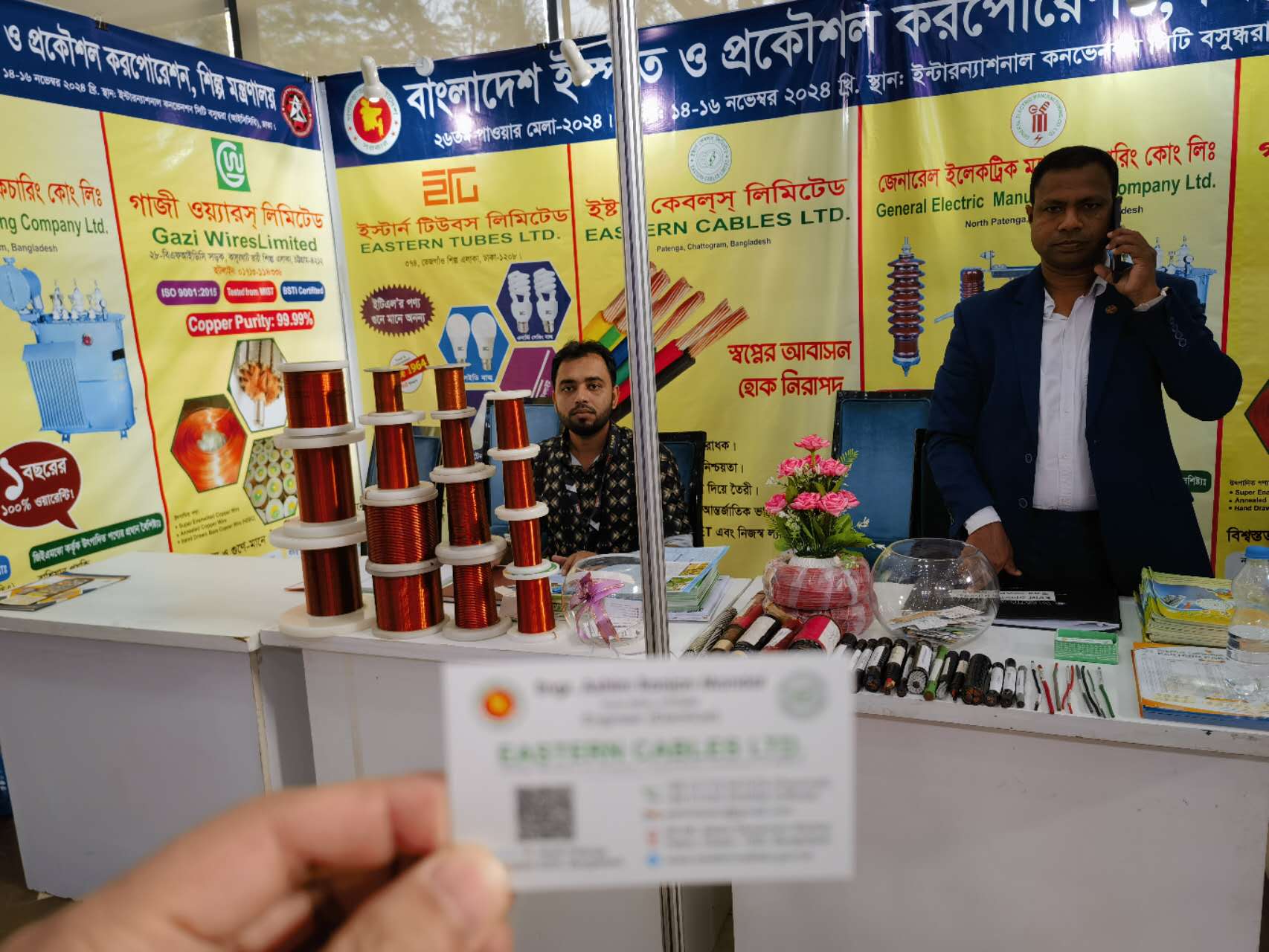 Lizen Machinery participating in an overseas exhibition