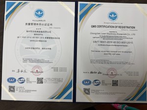 QMS CERTIFICATION OF REGISTRATION