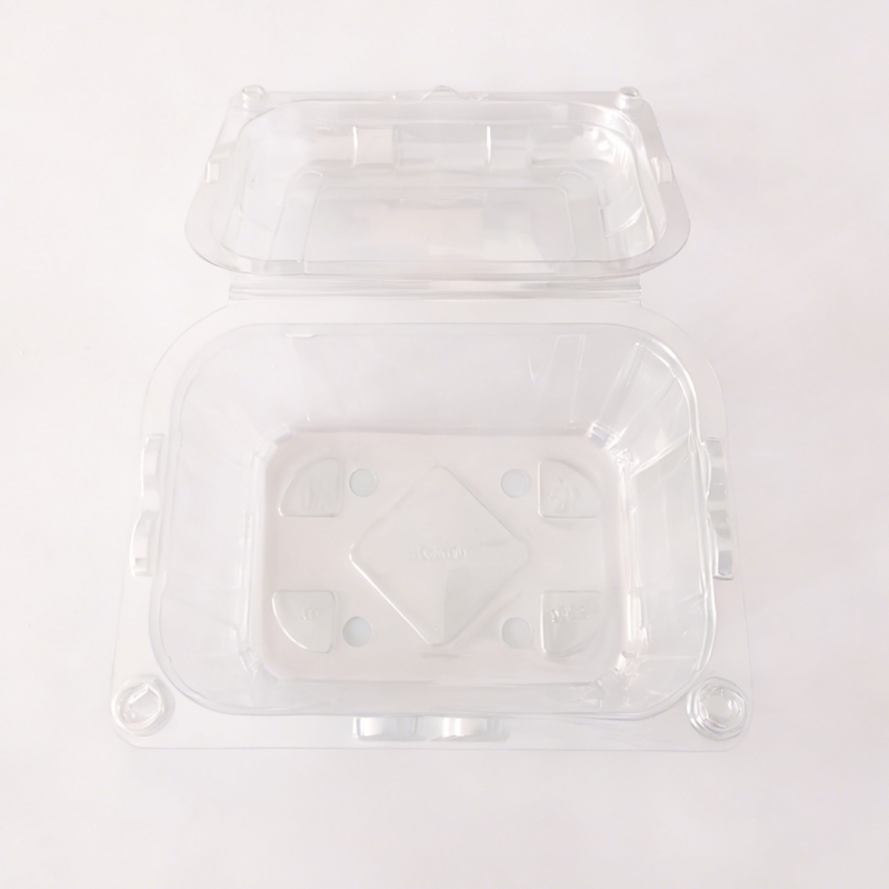 Clear PET Visibility Secure Lid Closure Stackable Storage