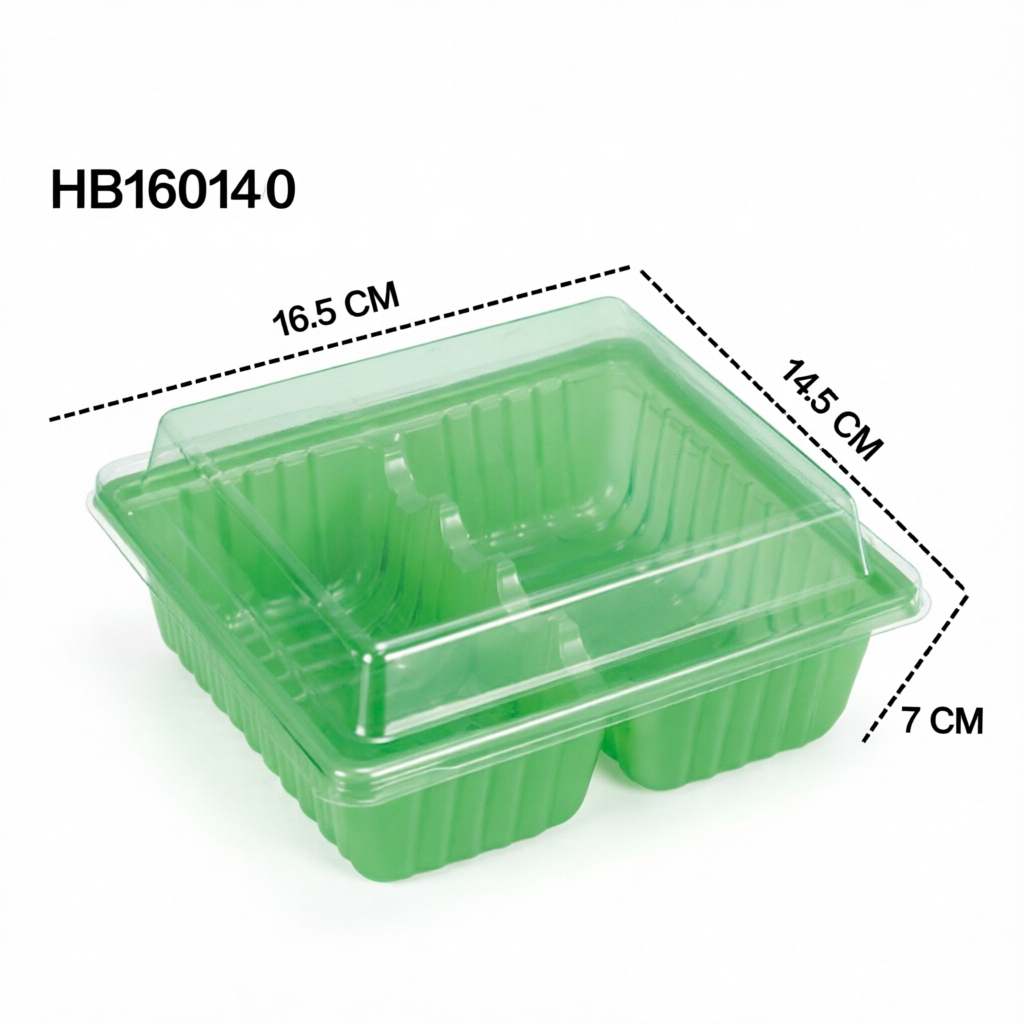 Colour-customised food packaging containers produced by a thermoforming packaging manufacturer