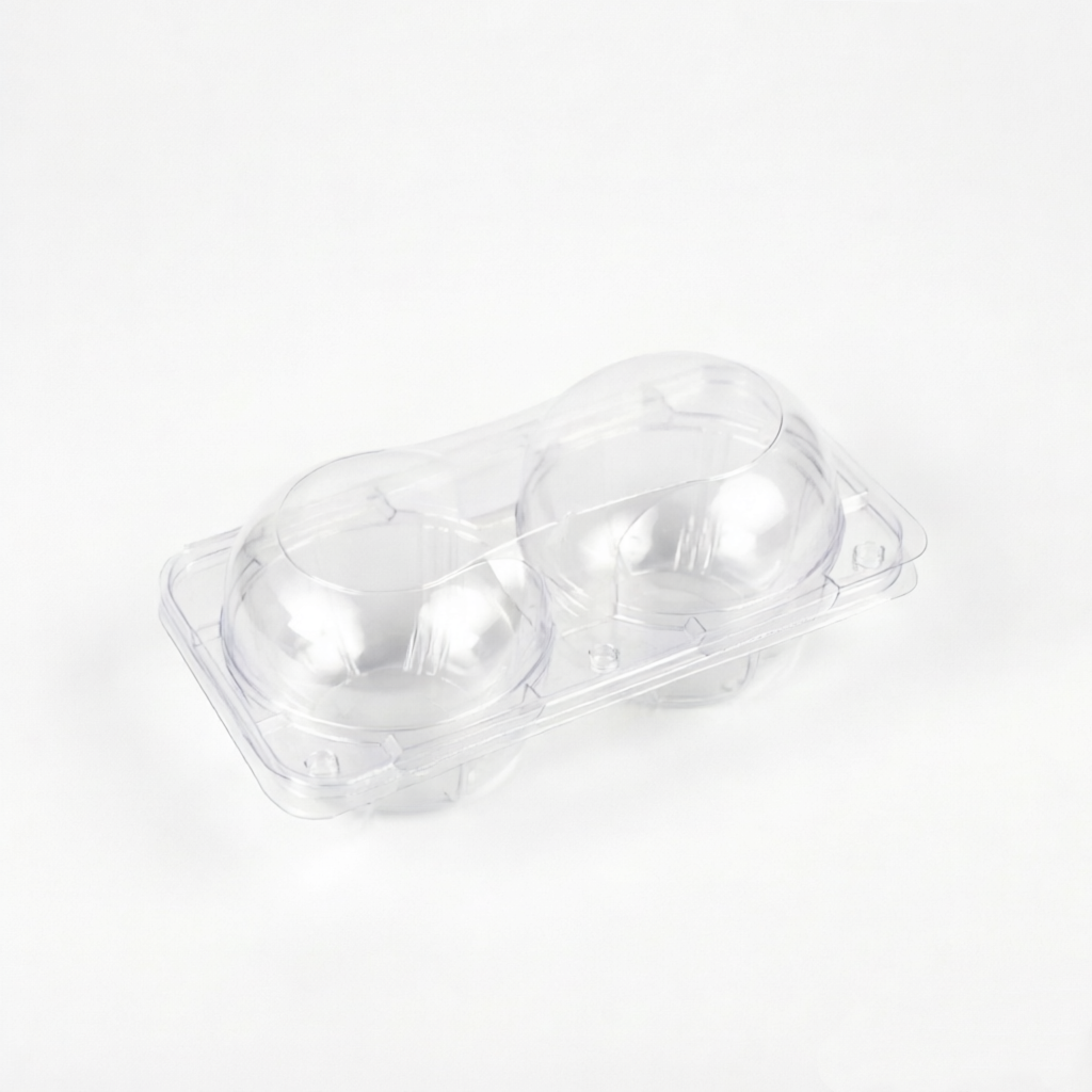 Clear PET Visibility Secure Lid Closure Stackable Storage