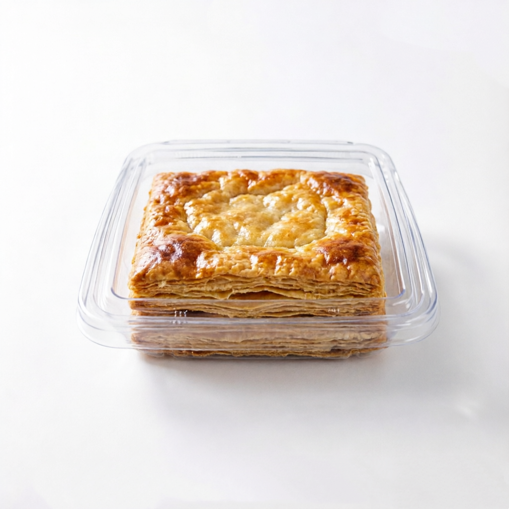 Food Grade PET Baking Cookies Bread Desserts Mousse Sushi Tiramisu Packaging