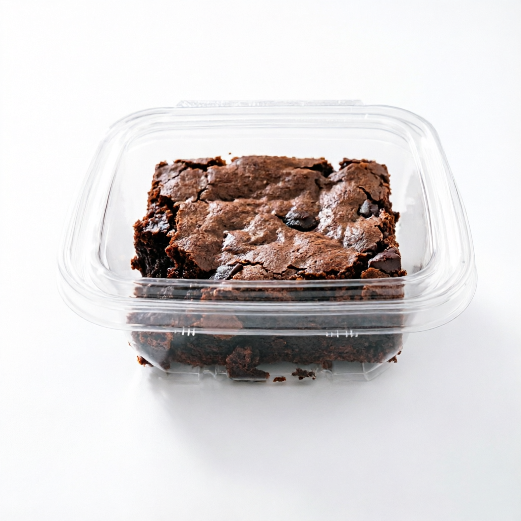 Food Grade PET Baking Cookies Bread Desserts Mousse Sushi Tiramisu Packaging