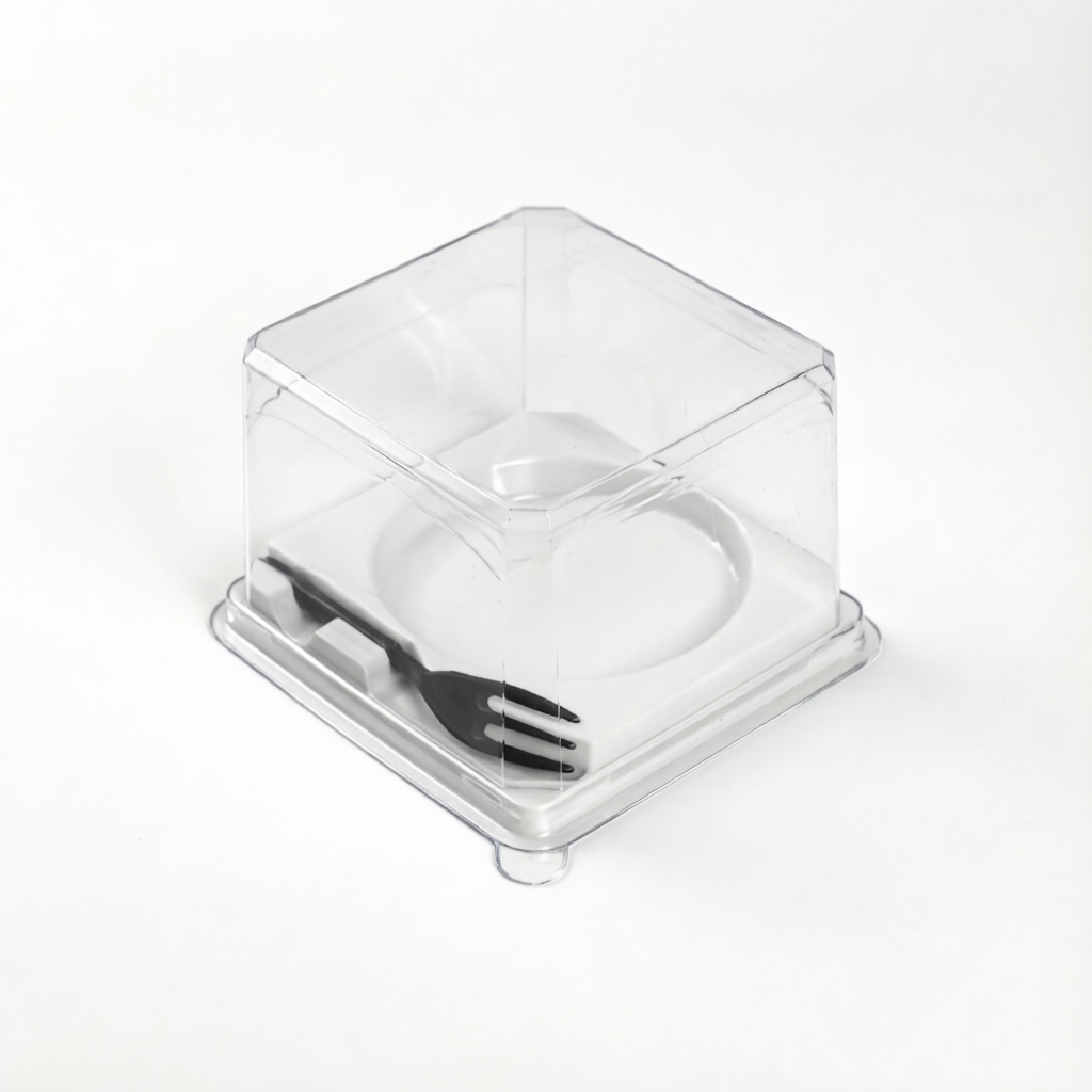 Clear PET Visibility Secure Lid Closure Stackable Storage