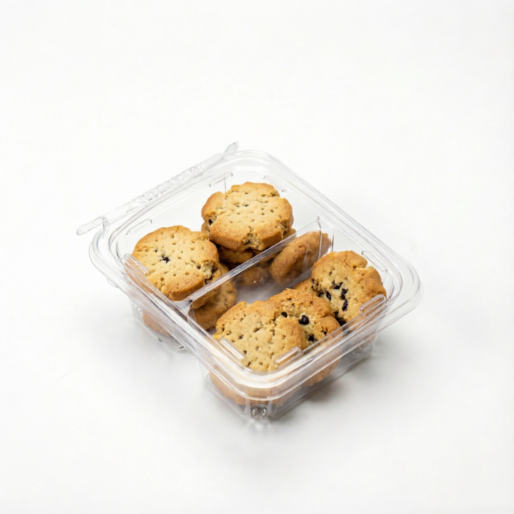 Food Grade PET Baking Cookies Bread Desserts Mousse Sushi Salad Dried Fruit Packaging