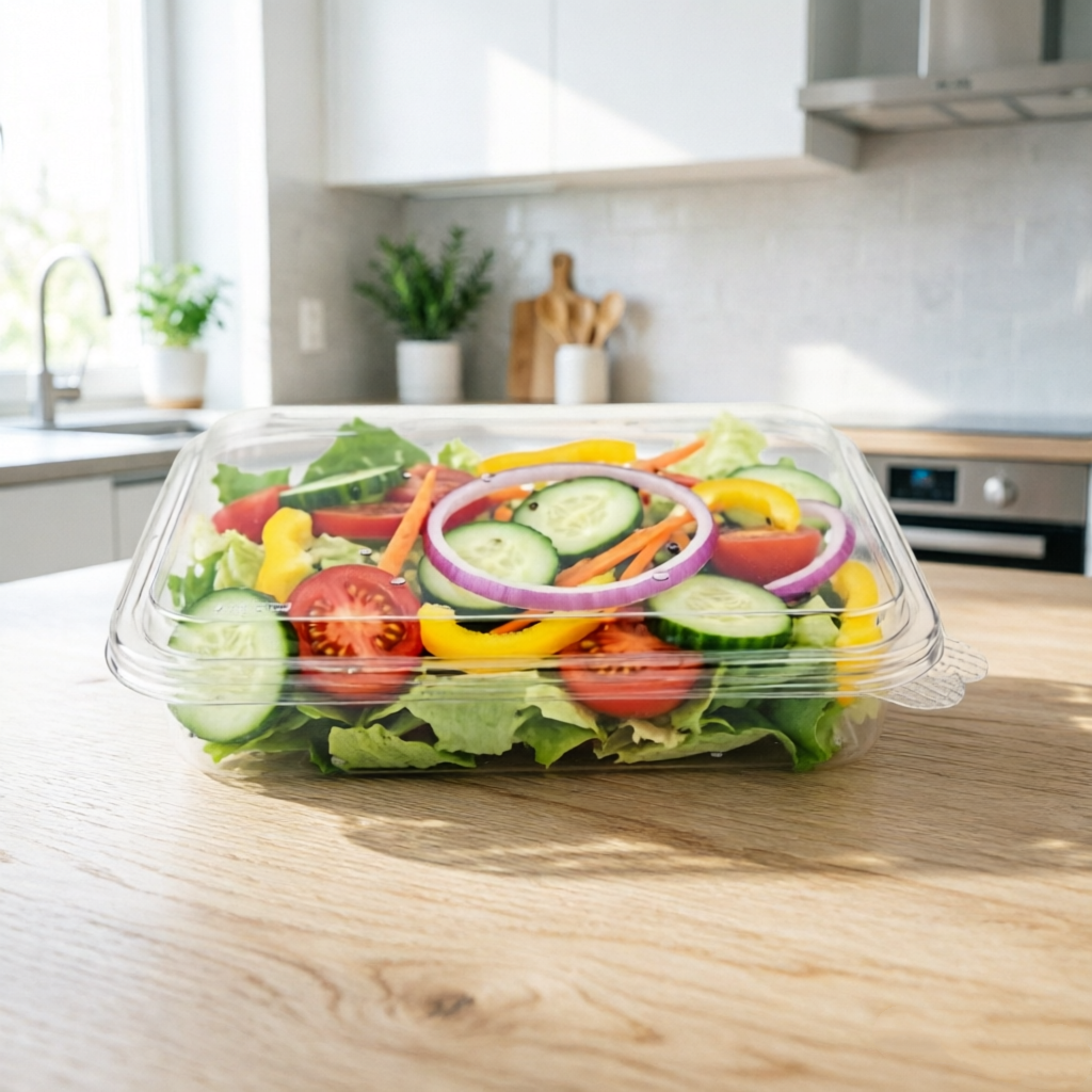 Food Grade PET Agricultural Products Fruit Vegetable Salad Dried Fruit Packaging