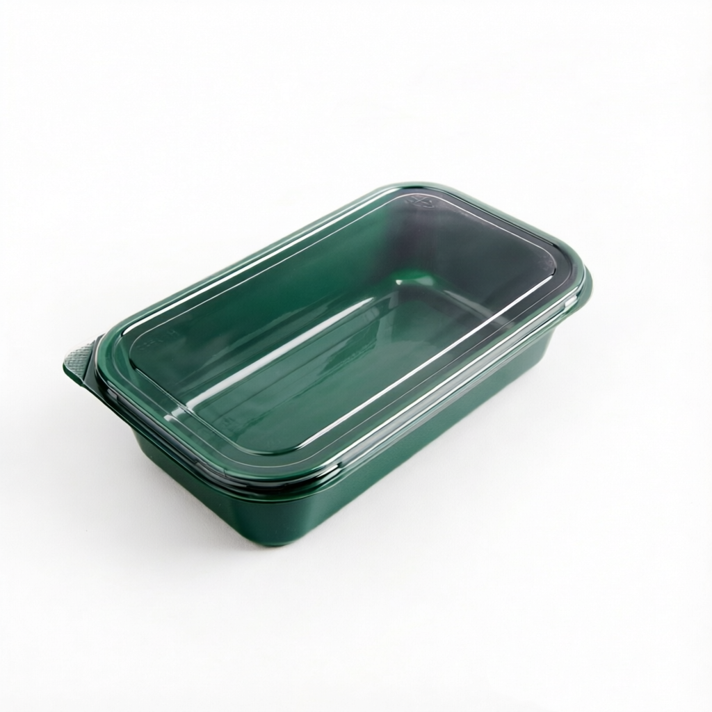 Clear PET Visibility Secure Lid Closure Stackable Storage