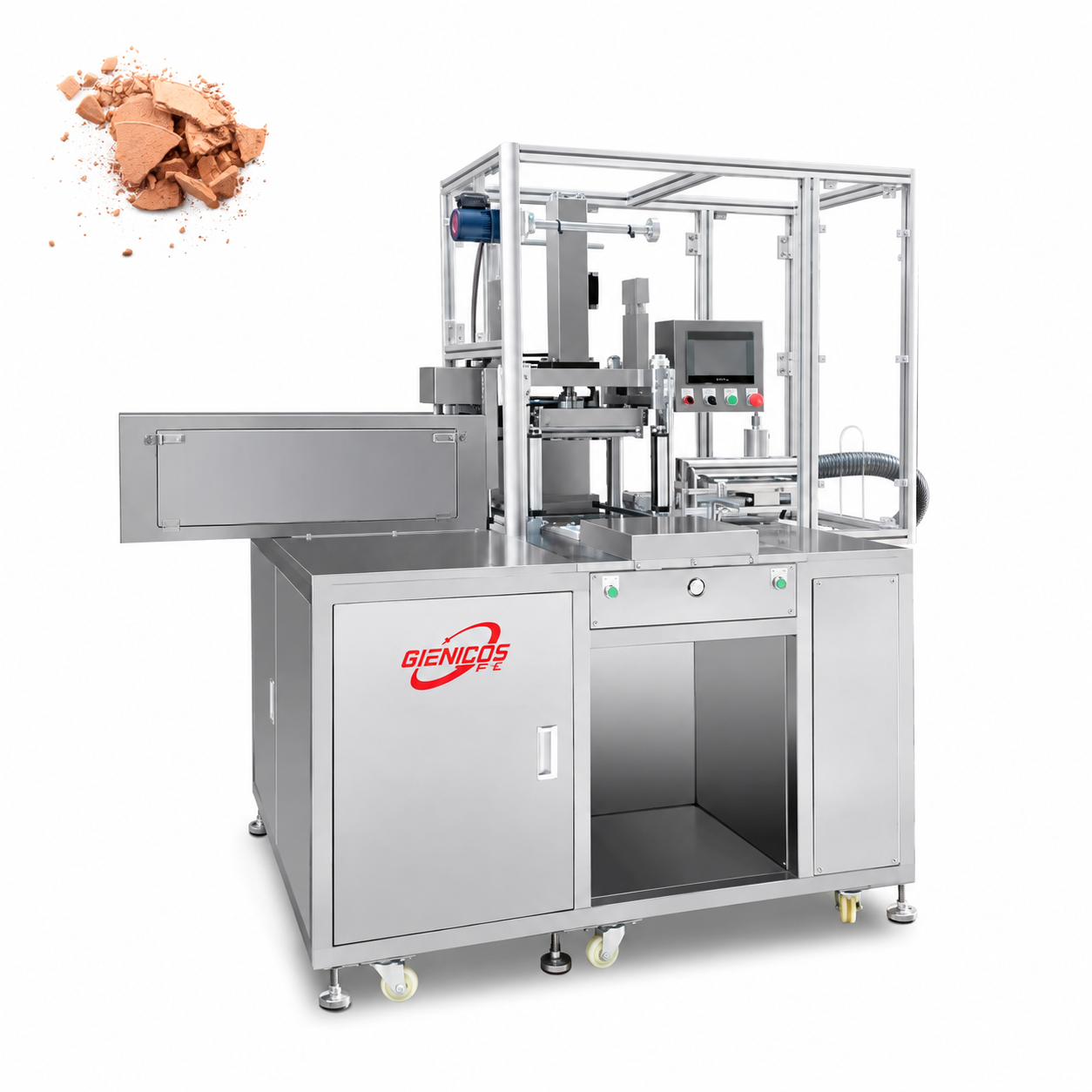 jbc-5 compact powder press machine with servo control