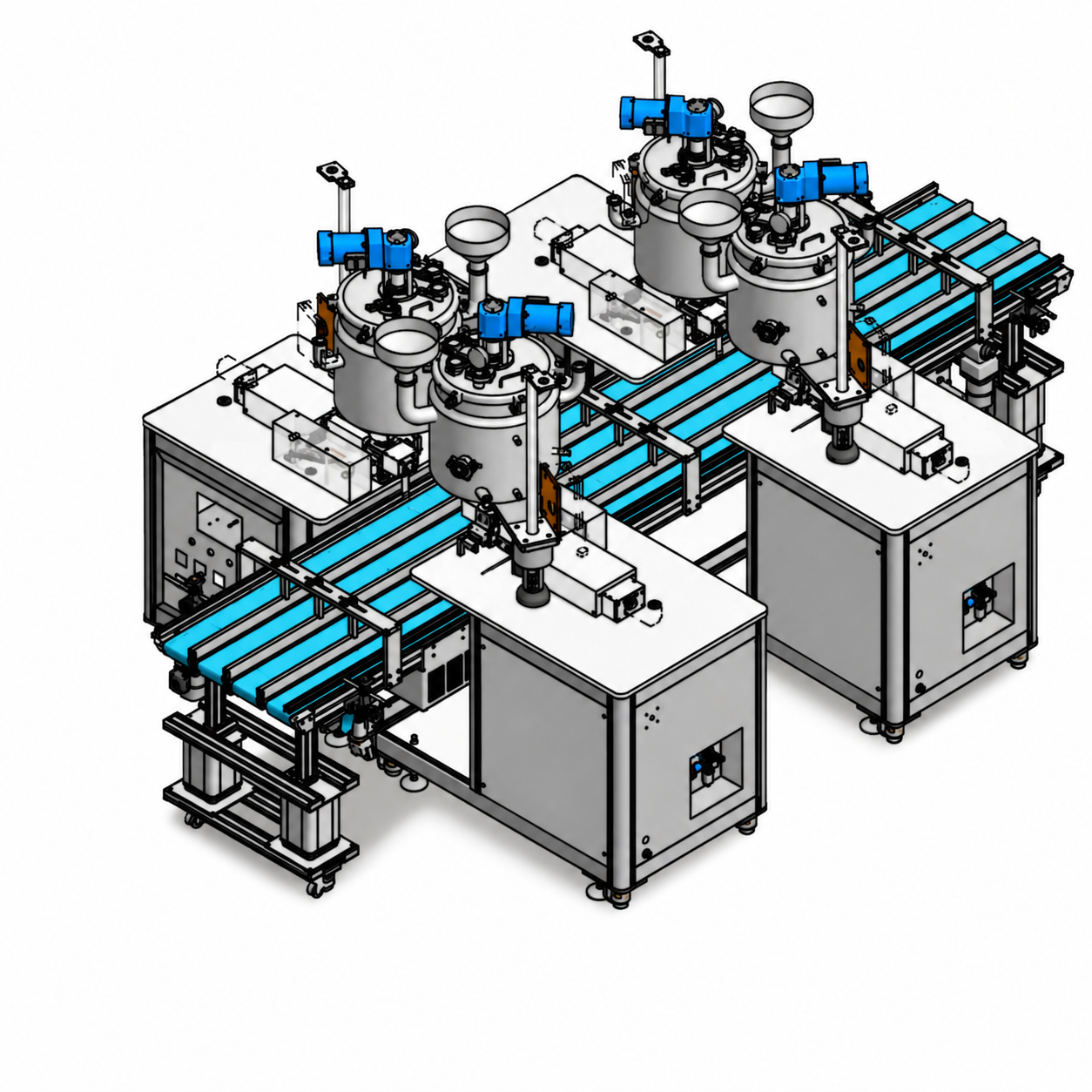 JYF-4 FOUR IN ONE HOT FILLING MACHINE