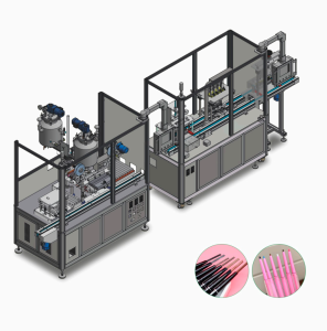 Eyebrow Pencil / Eyeliner Gel Filling Production Line