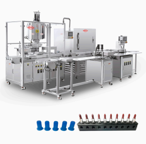 HALF SILICONE LIPSTICK LIPBALM FILLING LINE