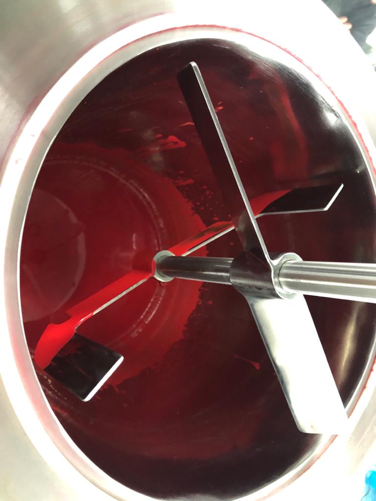 MELTING AND MIXING TANK 25L WITH DUAL LAYER MIXER